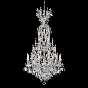 Schonbek - 3783-48 - 25 Light Chandelier - Renaissance - Antique Silver