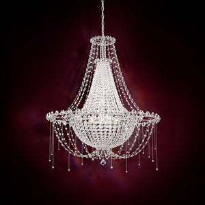 Schonbek - CM8334N-401A - Eight Light Chandelier - Chrysalita - Stainless Steel