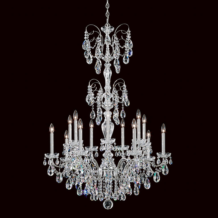 Schonbek - ST1952N-40S - 14 Light Chandelier - Sonatina - Polished Silver