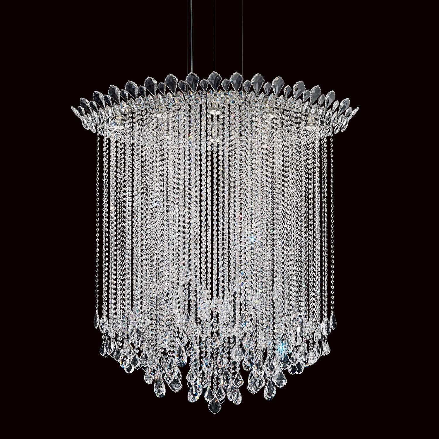 Schonbek - TR4813N-401H - Eight Light Pendant - Trilliane Strands - Stainless Steel