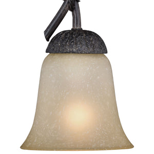 Vaxcel - P0201 - One Light Mini Pendant - Sierra - Black Walnut