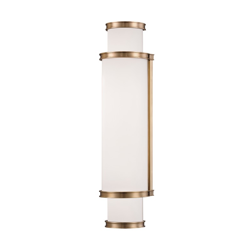 Hudson Valley - 6622-AGB - LED Bath Bracket - Malcolm - Aged Brass