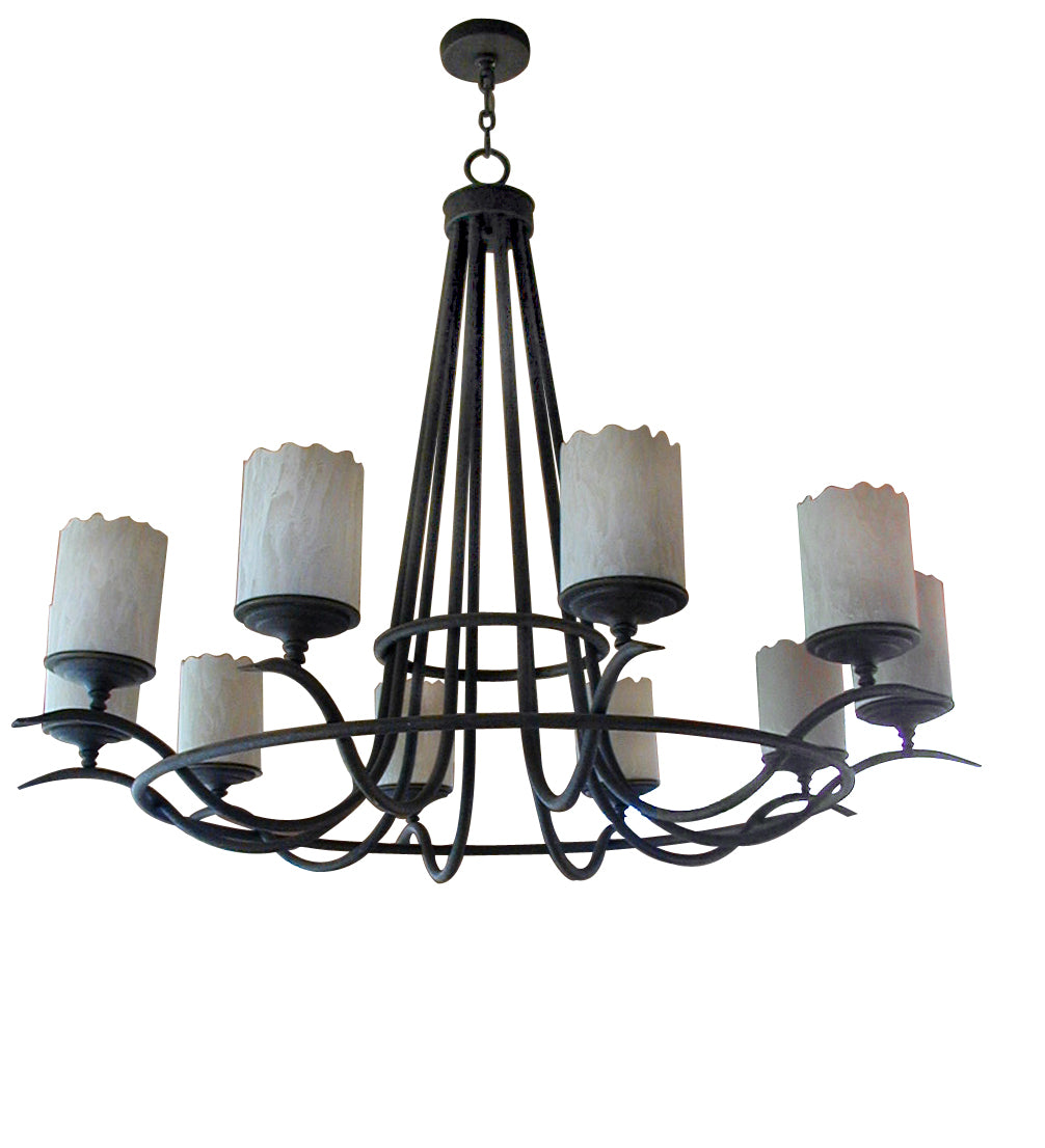 2nd Avenue - 01.0770.60 - Ten Light Chandelier - Octavia - Textured Black