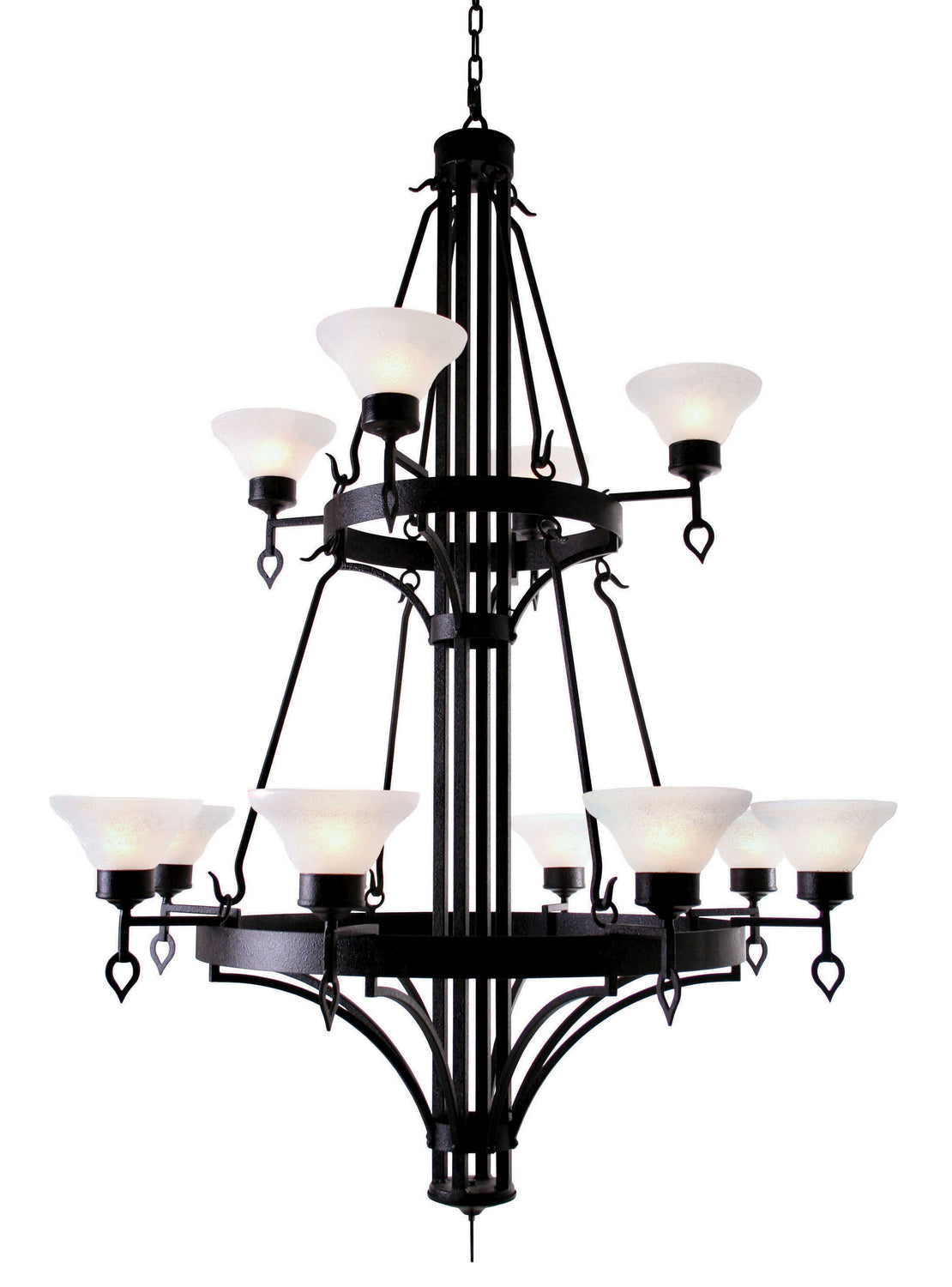 2nd Avenue - 01.0861.48 - 12 Light Chandelier - Savino - Chestnut