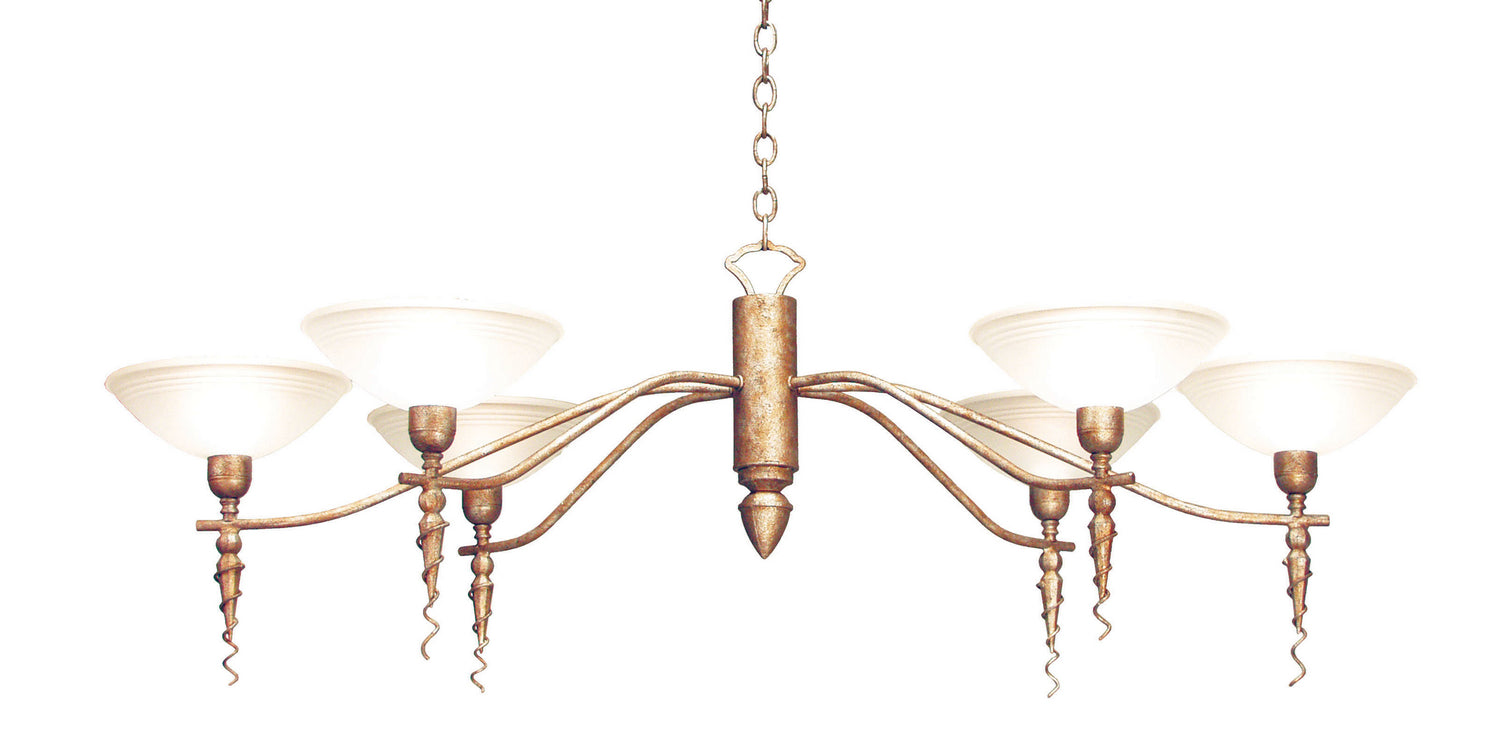 2nd Avenue - 01.0866.60 - Six Light Chandelier - Blanca - Corinth