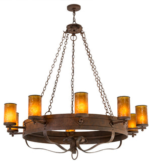 2nd Avenue - 01.0926.60.MICA - Ten Light Chandelier - Parnella - Rusty Nail