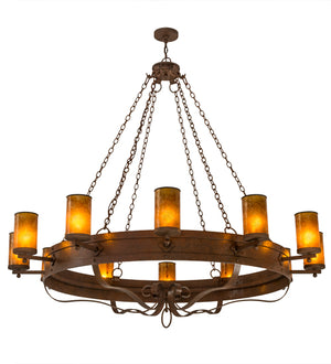 2nd Avenue - 01.0926.72.MICA - 12 Light Chandelier - Parnella - Rusty Nail