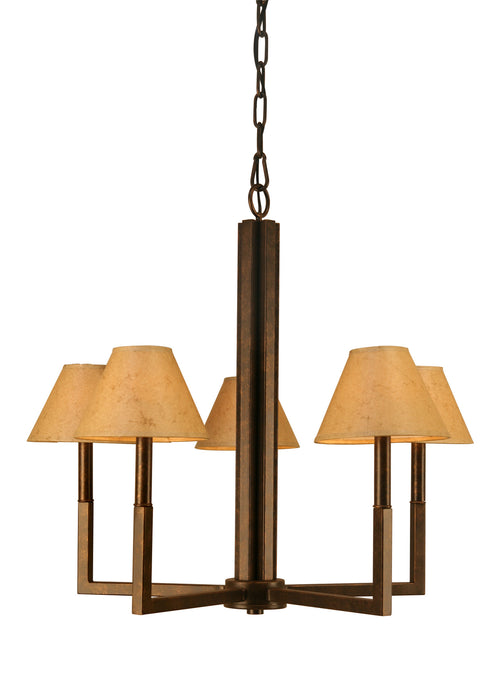 2nd Avenue - 01.0959.24 - Five Light Chandelier - Rula - Gilded Tobacco