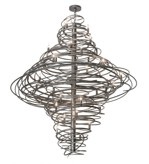 2nd Avenue - 01.0968.60.043U - 36 Light Chandelier - Cyclone - Pewter