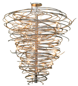 2nd Avenue - 01.0995.72.CONE - 36 Light Chandelier - Cyclone - Pewter