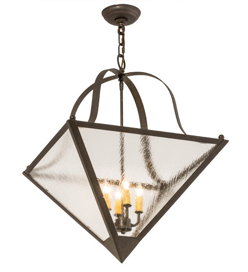 2nd Avenue - 03.0793.20.261U - Four Light Pendant - Zale - Gilded Tobacco