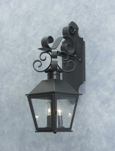 2nd Avenue - 03.0802.D.7 - Two Light Wall Sconce - Cadence - Blackwash