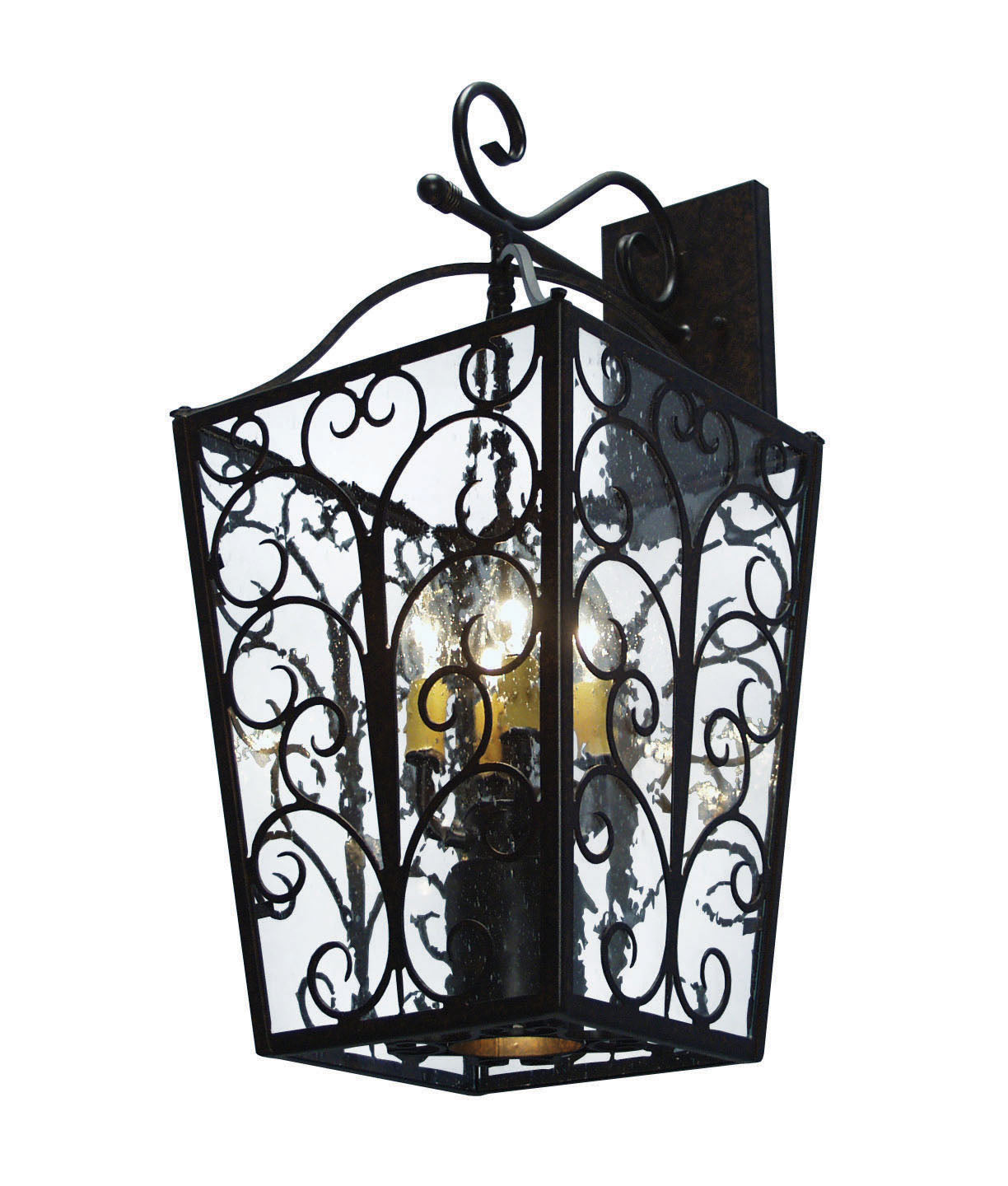 2nd Avenue - 03.0825.13 - Five Light Wall Sconce - Lacie - Blackwash