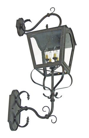 2nd Avenue - 03.1039.15 - Four Light Outdoor Lantern - Dominic - Cajun Spice