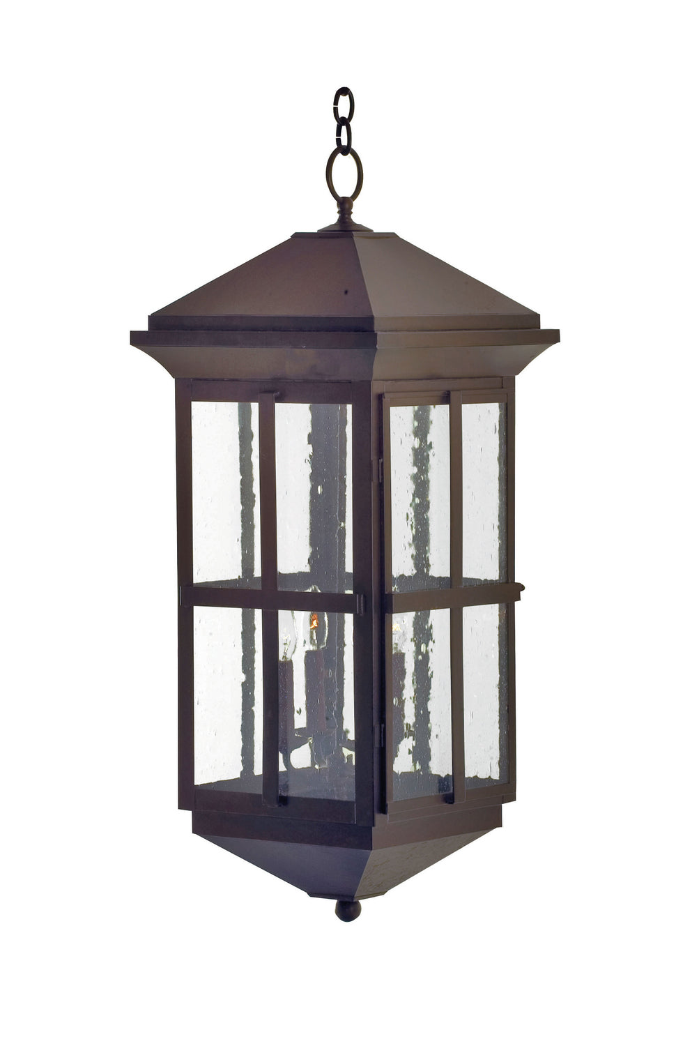 2nd Avenue - 03.1057.14 - Three Light Outdoor Lantern - Myles - Gilded Tobacco