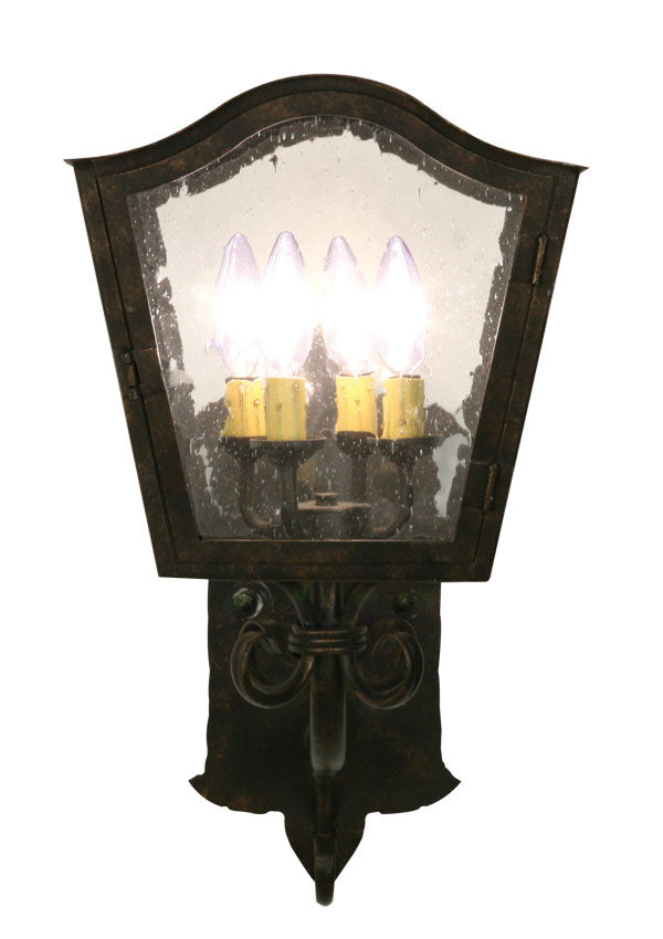 2nd Avenue - 03.1068.11 - 11"Lantern - Naples - Gilded Tobacco