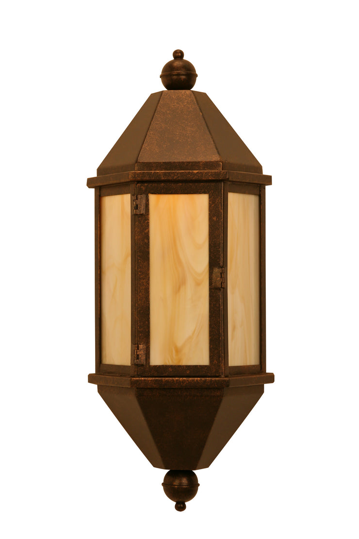 2nd Avenue - 03.1140.10 - One Light Wall Sconce - Plaza Lantern - Hanna Copper