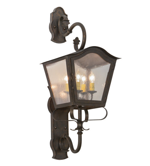 2nd Avenue - 03.1146.12.GT - Four Light Outdoor Wall Lantern - Christian - Gilded Tobacco