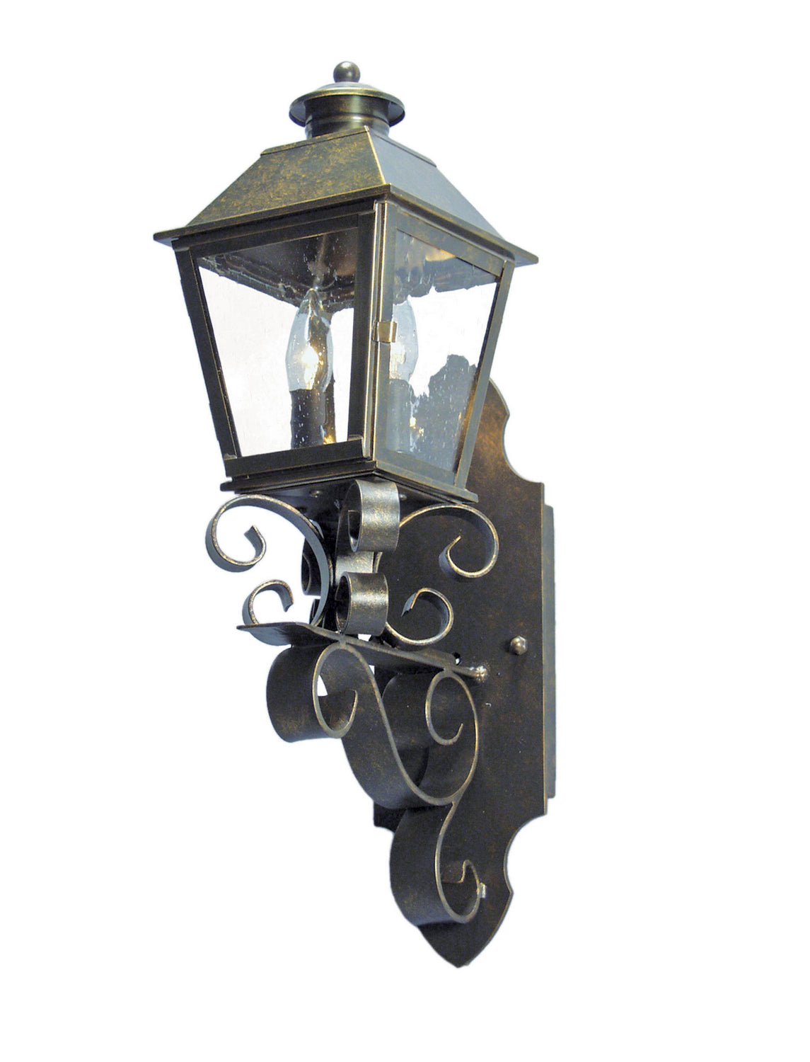 2nd Avenue - 03.1148.7 - Two Light Outdoor Lantern - Adonia - Golden Bronze