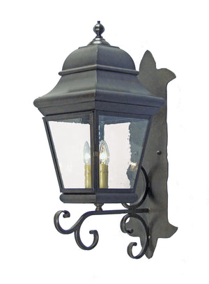 2nd Avenue - 03.1151.11 - Three Light Outdoor Lantern - Cicero - Gilded Tobacco