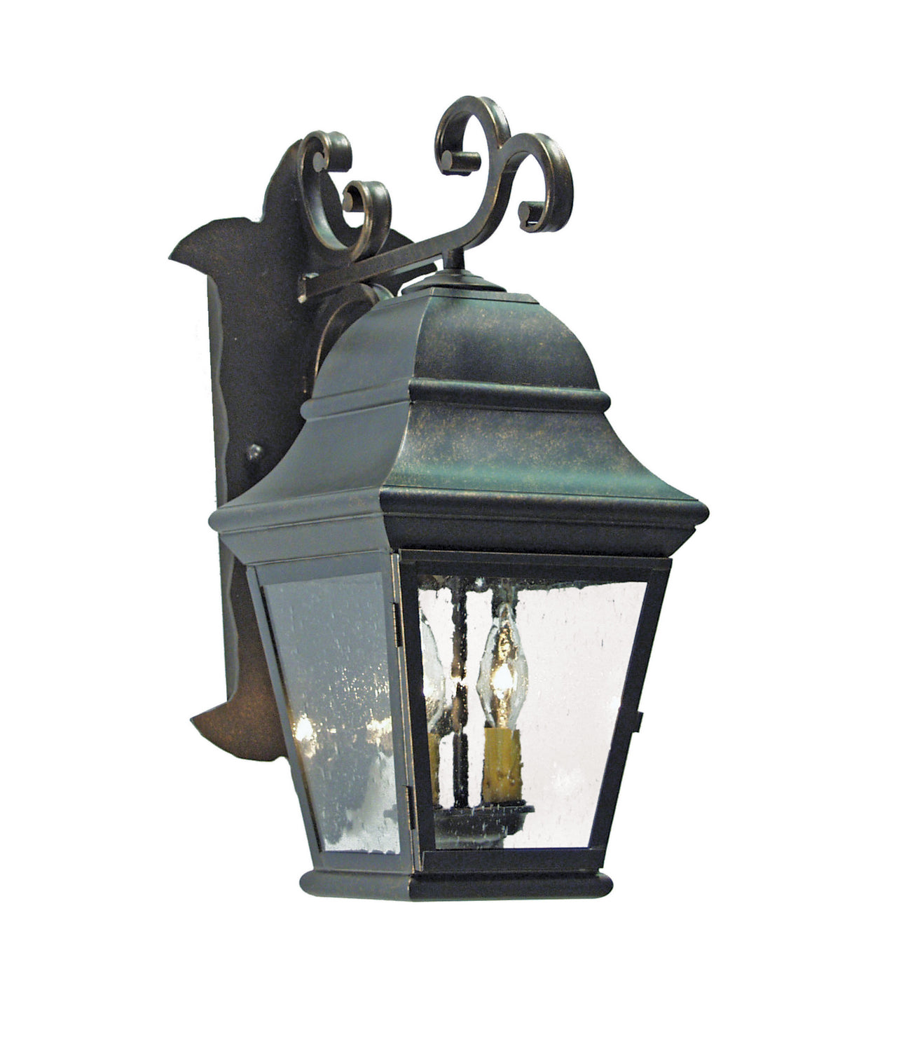 2nd Avenue - 03.1152.9 - Two Light Outdoor Lantern - Hagen - Golden Verde