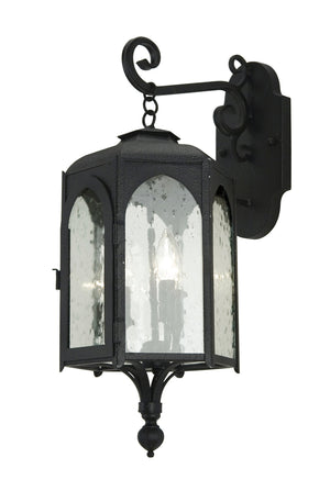 2nd Avenue - 03.1246.9 - Three Light Wall Sconce - Jonquil - Blackwash