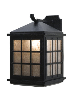 2nd Avenue - 03.1285.11 - One Light Outdoor Wall Sconce - Dumas - Blackwash