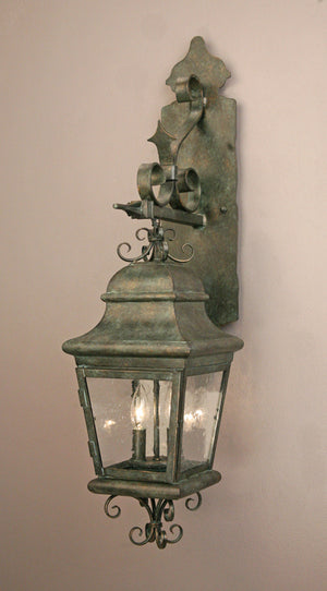 2nd Avenue - 03.1333.9 - Two Light Wall Sconce - Vincente - Golden Verde