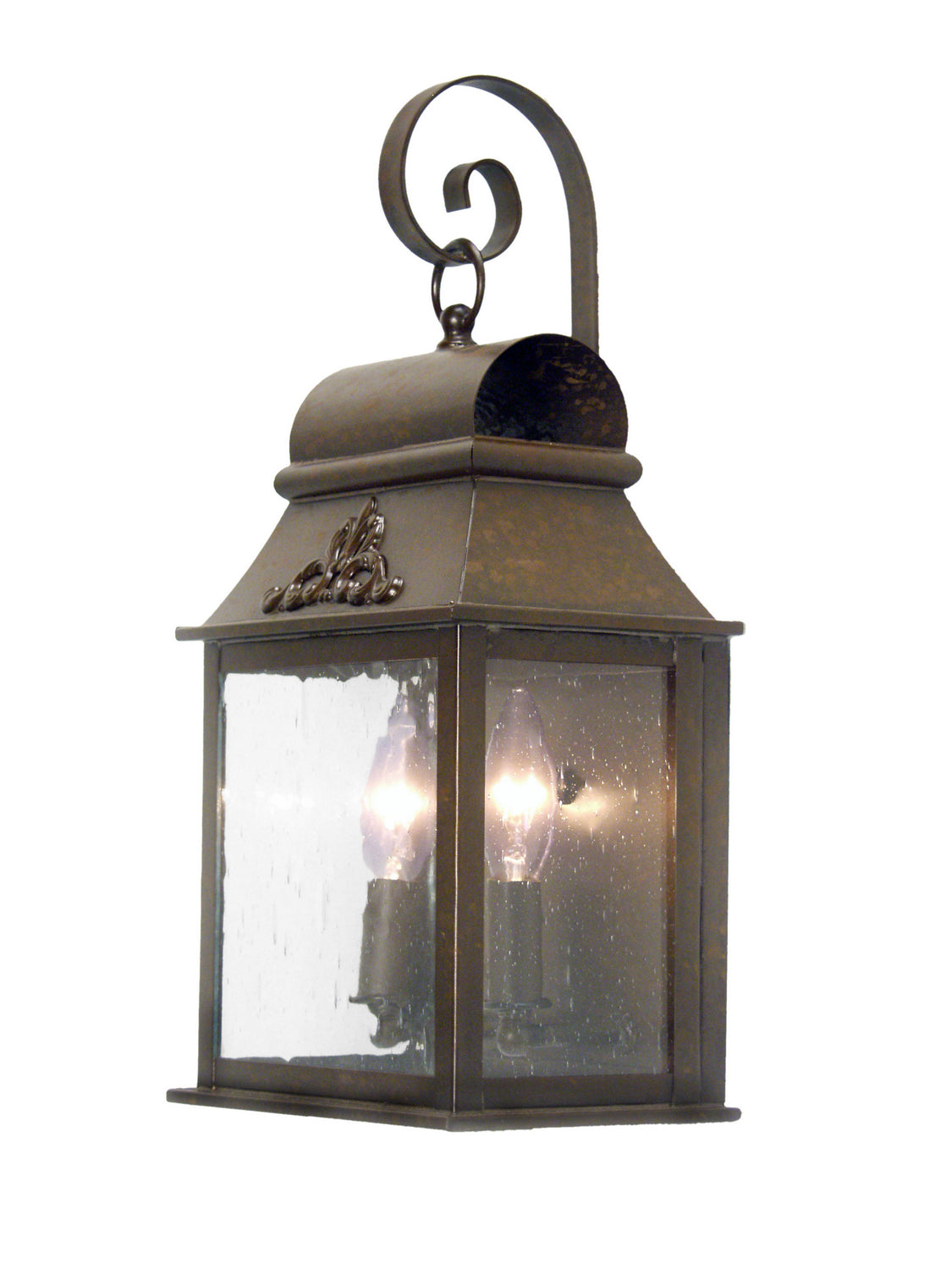 2nd Avenue - 03.9B121 - Two Light Outdoor Lantern - Bastille - Coffee Bean