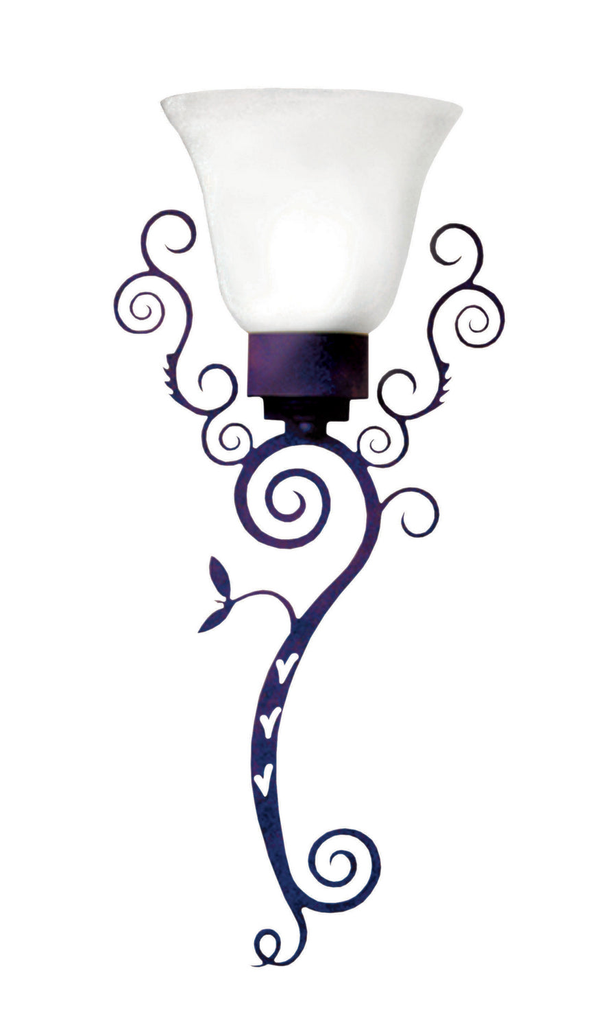 2nd Avenue - 04.0916.ADA - One Light Wall Sconce - Zoey - Custom Purple