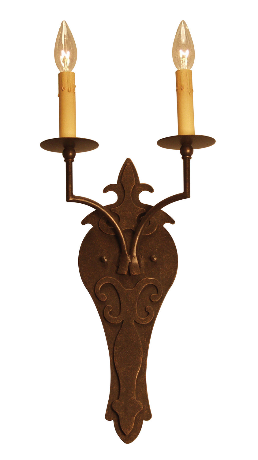 2nd Avenue - 04.1086.2.ADA - Two Light Wall Sconce - Torsade - Gilded Tobacco