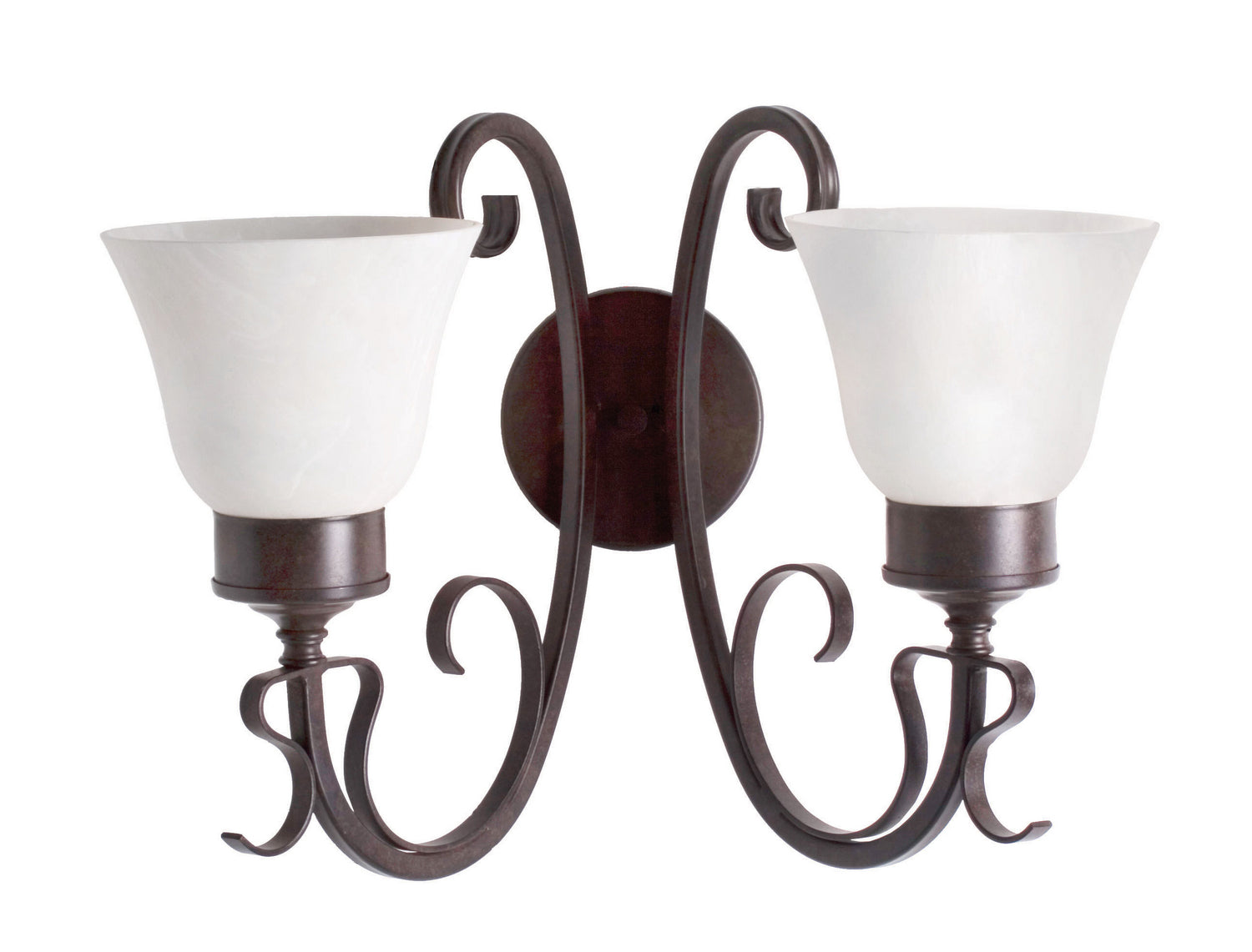 2nd Avenue - 04.1146.2 - Two Light Wall Sconce - Mirasol - Chestnut