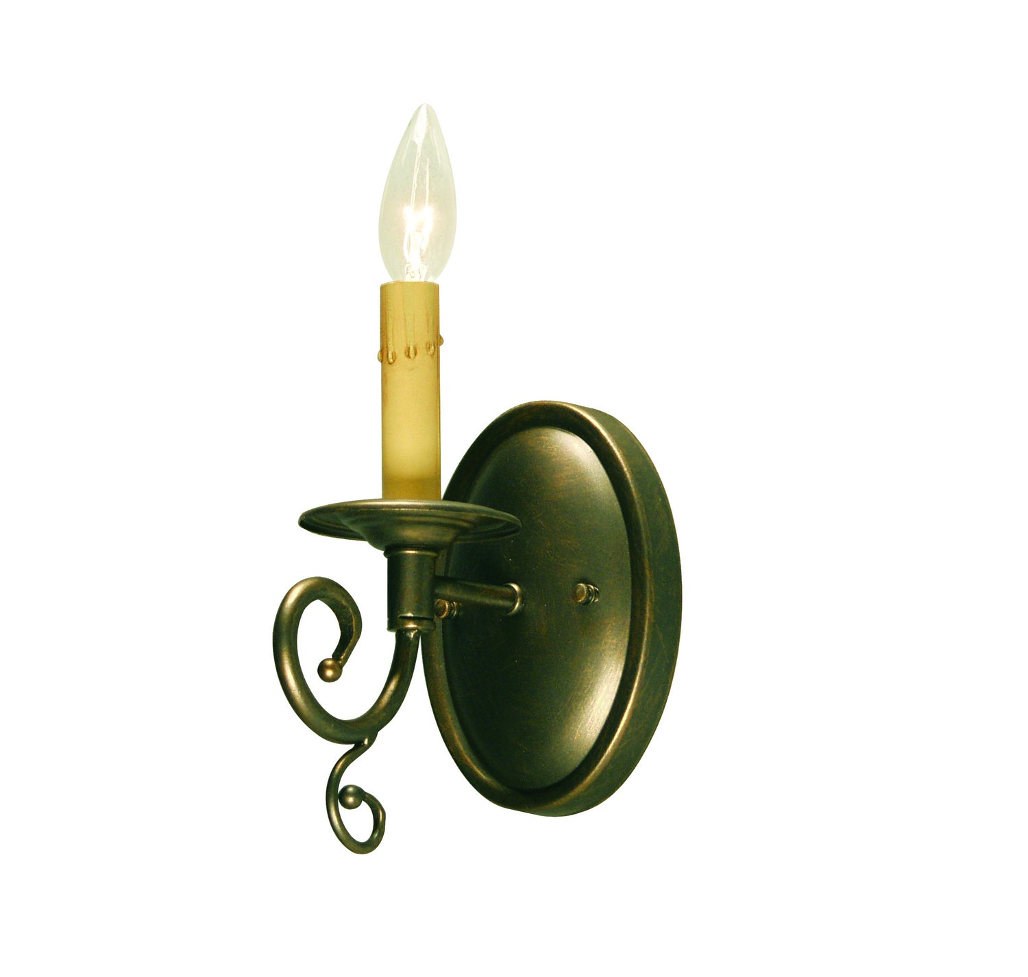 2nd Avenue - 04.1152.1 - One Light Wall Sconce - Melodie - Dark Smoke