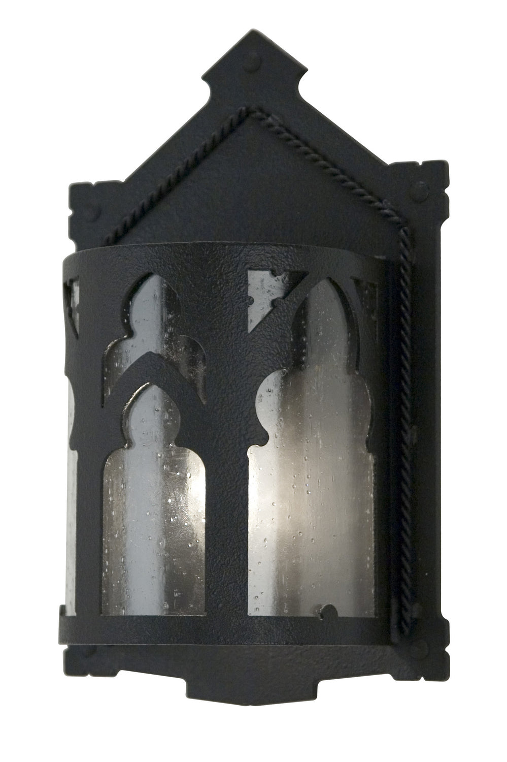 2nd Avenue - 04.1360.8 - One Light Wall Sconce - Gregory - Blackwash