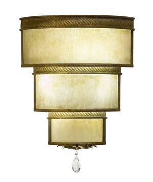 2nd Avenue - 04.1398.18.X - Three Light Wall Sconce - Rope Trimmed - Corinth