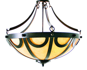 2nd Avenue - 05.0534.24 - Three Light Pendant - Carousel - Gilded Tobacco