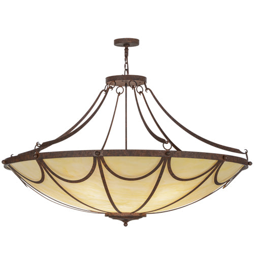 2nd Avenue - 05.0534.60.100W - 12 Light Pendant - Carousel - Rusty Nail