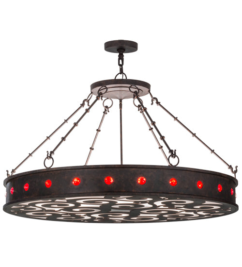 2nd Avenue - 05.0654.42.CH - 16 Light Pendant - Jules - Cajun Spice