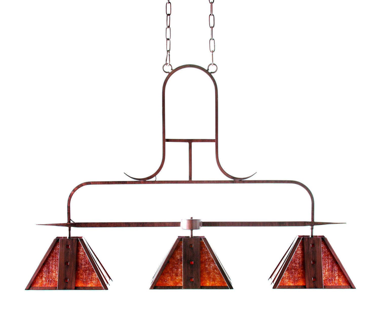 2nd Avenue - 05.0696.48 - Three Light Island Pendant - Hanford - Rustic Iron