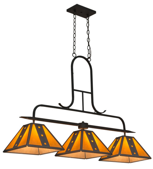 2nd Avenue - 05.0696.48.061T - Three Light Pendant - Hanford - Copper Rust