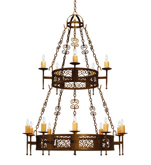 2nd Avenue - 05.0747.48.2TR - 15 Light Chandelier - Toscano - Mahogany Bronze