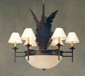 2nd Avenue - 05.0794 - 12 Light Pendant - Aruba - Gilded Tobacco