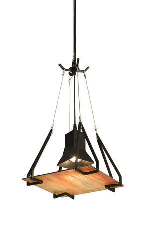 2nd Avenue - 05.0802.10 - One Light Pendant - Talon - Blackwash