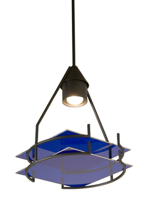 2nd Avenue - 05.0805 - One Light Pendant - Polaris - Blackwash