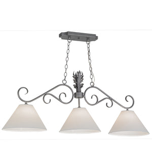 2nd Avenue - 05.0828.48.BP - Three Light Pendant - Bristol - Blackened Pewter