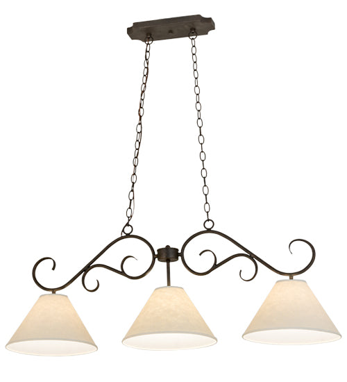 2nd Avenue - 05.0828.48.NL.261U - Three Light Pendant - Bristol - Gilded Tobacco