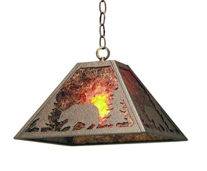 2nd Avenue - 05.0832.14 - One Light Pendant - Lone Bear - Cajun Spice