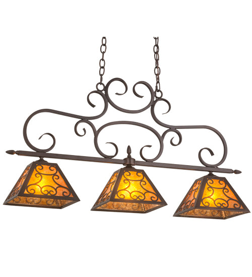 2nd Avenue - 05.0839.42.MOD - Three Light Island Pendant - Bandolei - Mahogany Bronze