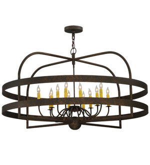 2nd Avenue - 05.0886.48 - 12 Light Pendant - Aldari - Gilded Tobacco