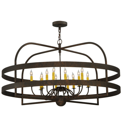 2nd Avenue - 05.0886.48 - 12 Light Pendant - Aldari - Gilded Tobacco